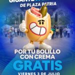 20 MIL BOLILLOS CON CREMA Y LA FERIA DEL PAN LLEGAN A LA GIGANTE FAN ZONE ESTE 2 Y 3 DE JULIO
